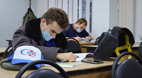 В ВЦРД прошел конкурс рабочих профессий